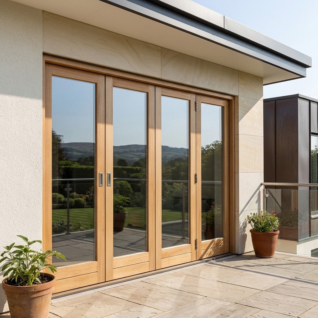 Wooden Folding Stacking Door
