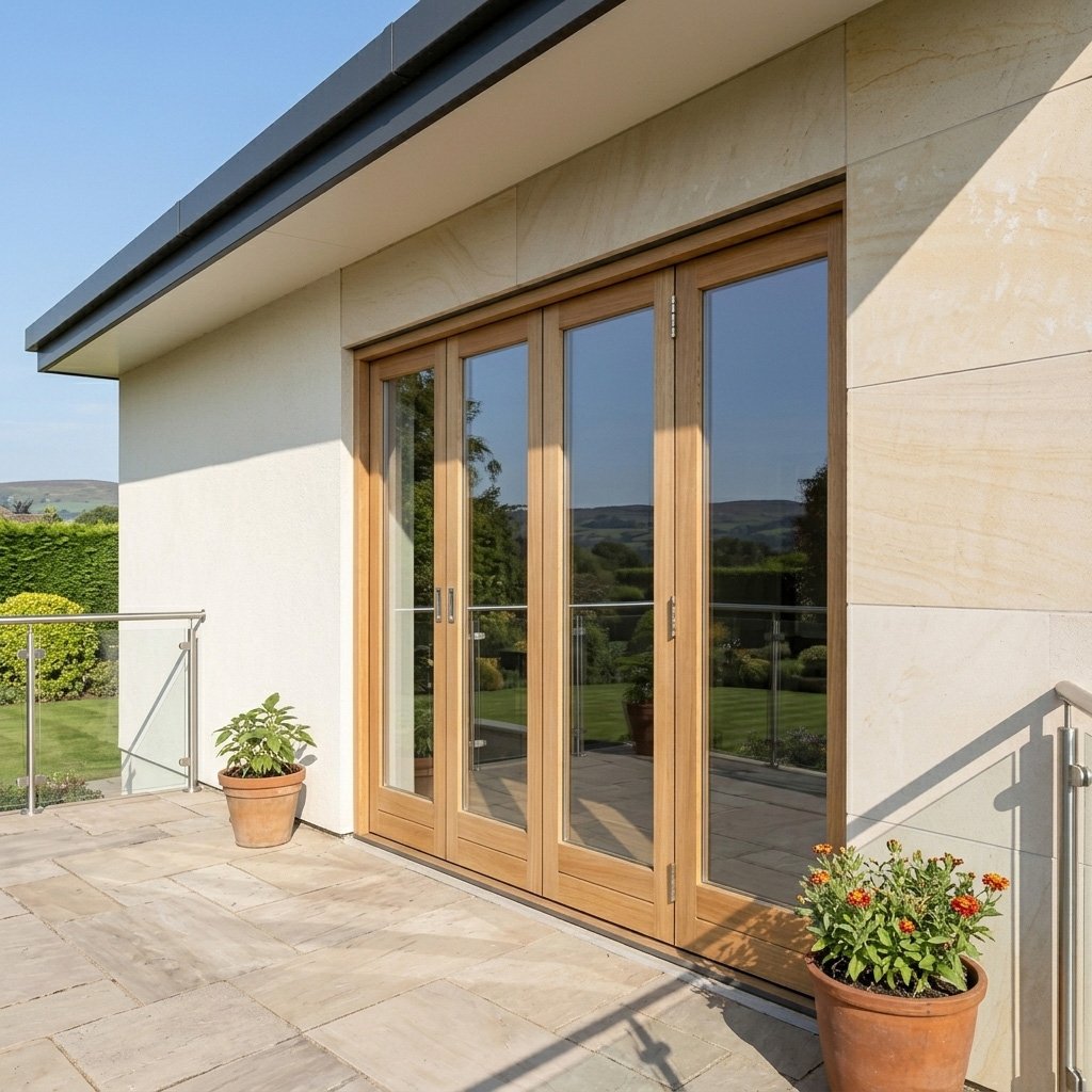 Folding door detail