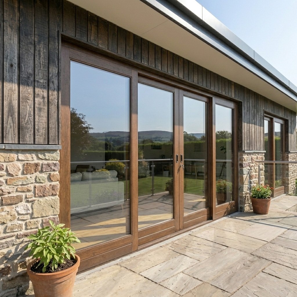 Sliding door detail